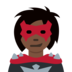 Woman Supervillain: Dark Skin Tone