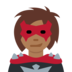 Woman Supervillain: Medium-Dark Skin Tone