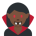 Woman Vampire: Dark Skin Tone