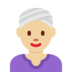 Woman Wearing Turban: Medium-Light Skin Tone
