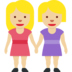 Women Holding Hands: Medium-Light Skin Tone